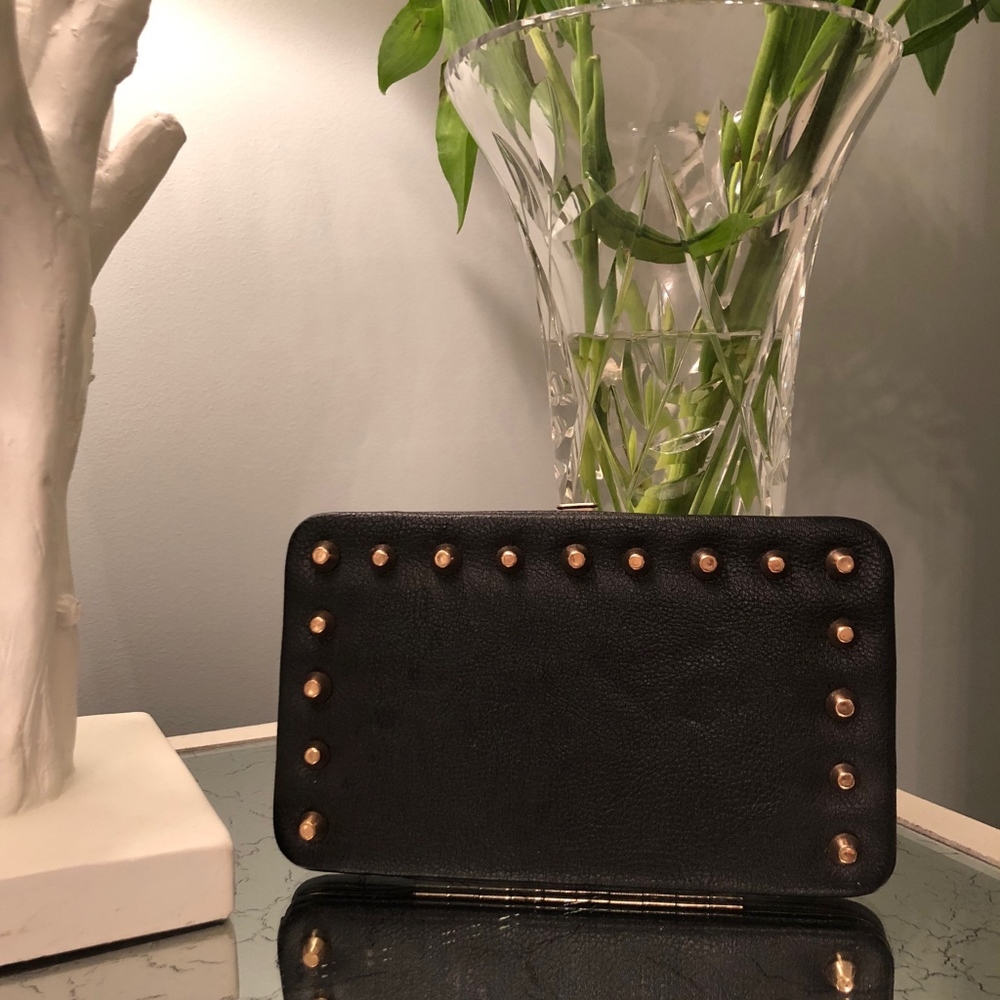 Black Faux Leather Wallet